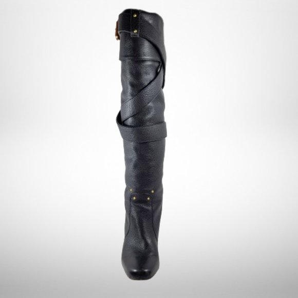 CHLOÉ Prince Paddington Leather Boots - Size:38 - Picture 8 of 16